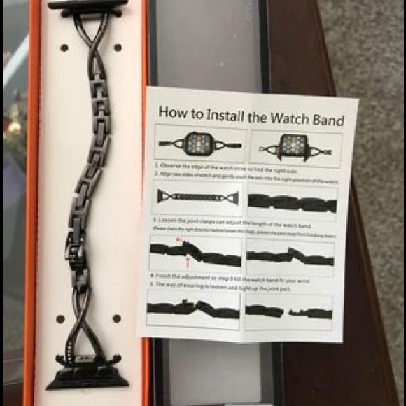 Apple Stainless Steel Watch Band
